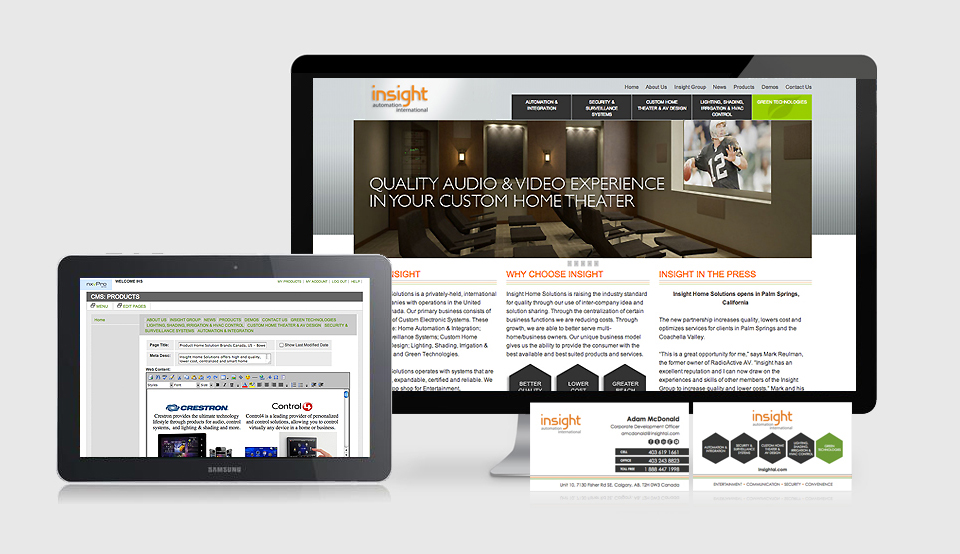 website design development canada